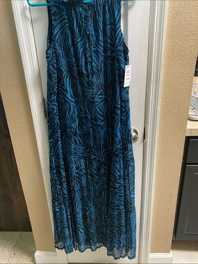 NWT lined maxi dress.